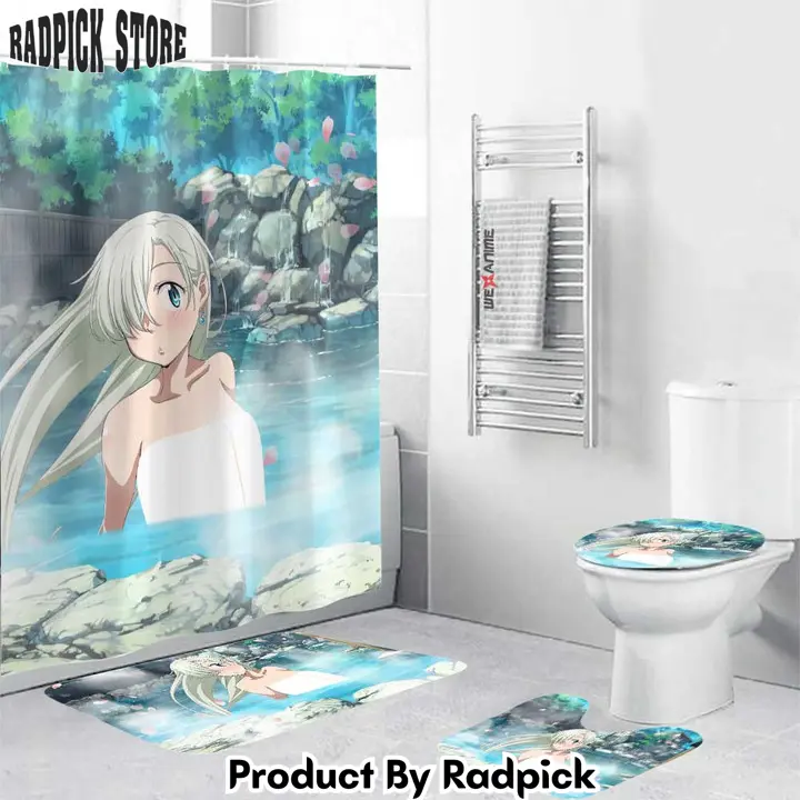 Seven deadly sins girls hot spring elizabeth liones combo bathroom set   rp0206542